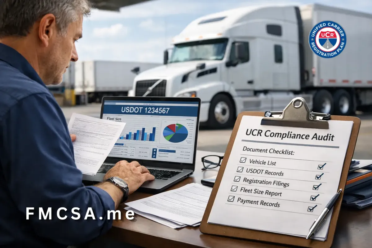 UCR Compliance Audit Steps for Trucking Companies
